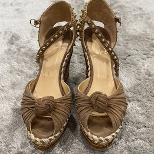 Christian Louboutin wedges